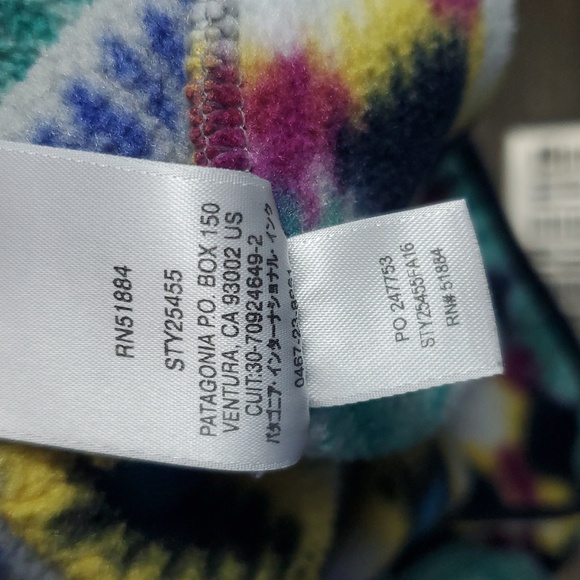 Patagonia Timber Twist Aztec Fleece XS T snap - Picture 6 of 9